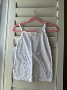 Hanes White Girls' Camisole Tank Top